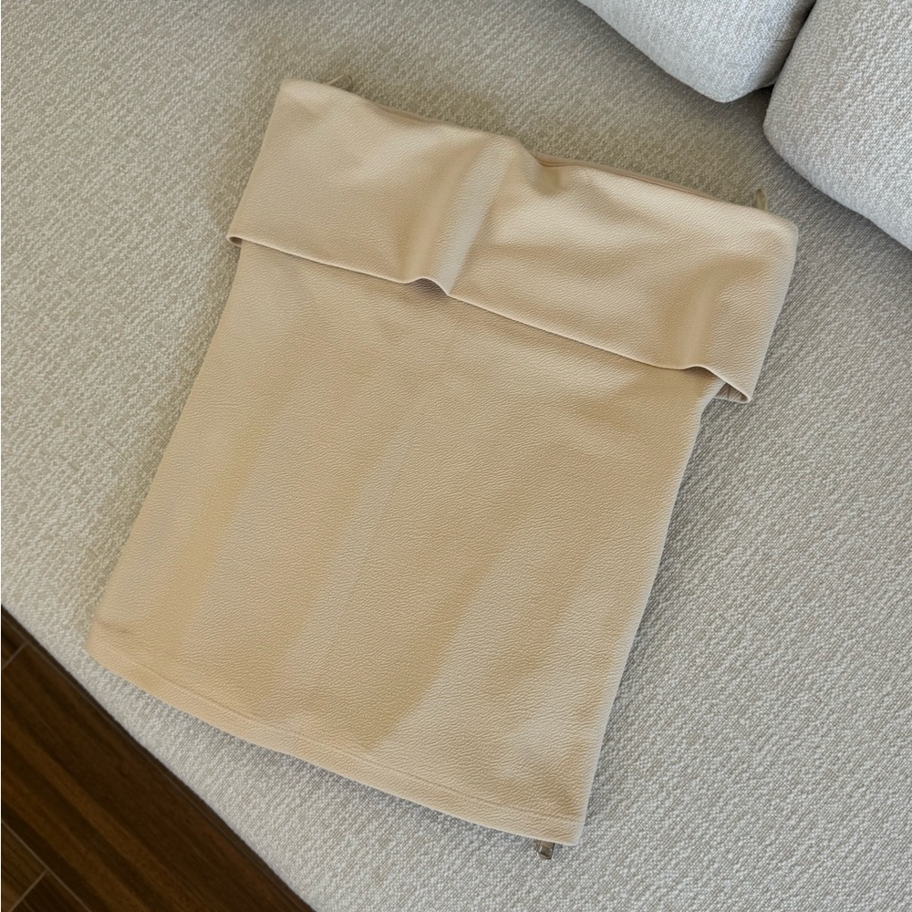 Zara Beige Tube Top